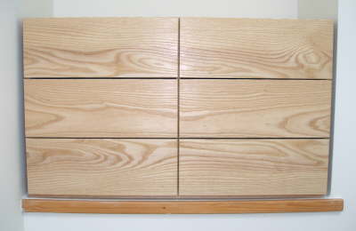 Ash drawers closed