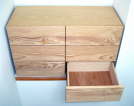 Ash drawers open