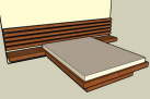 Bed perspective