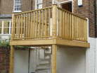 raised deck