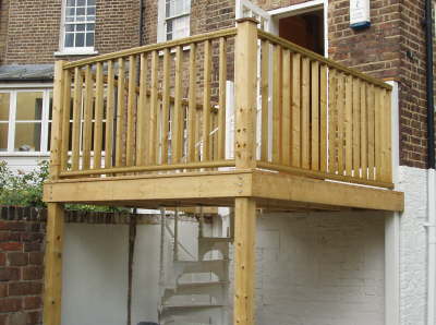 raised deck